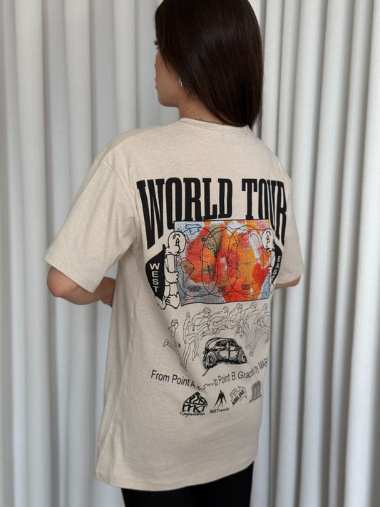 T-shirt word tour