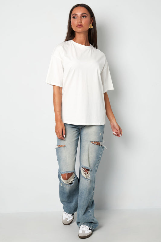 Basic oversized T-Shirt wit