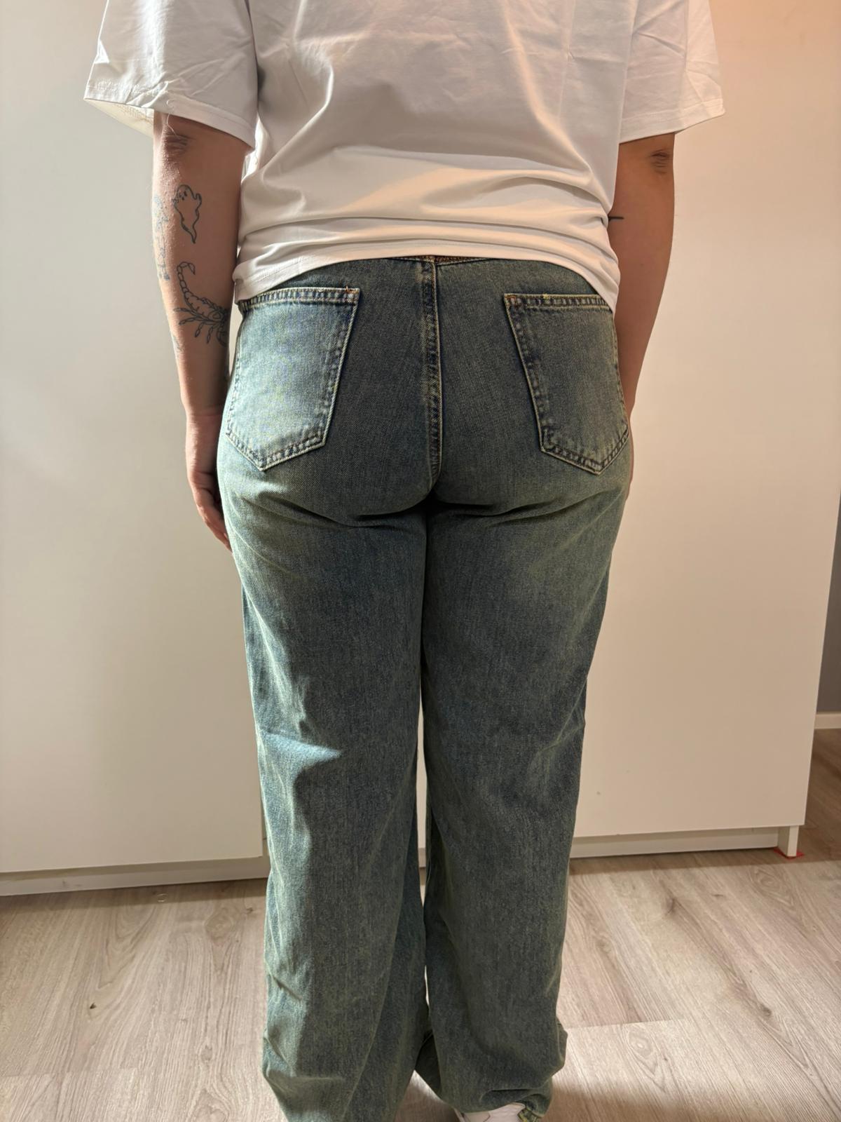 Jeans blair wash groen