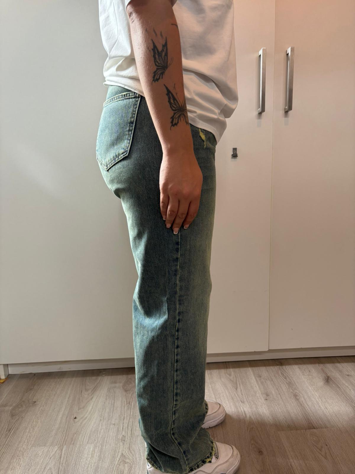 Jeans blair wash groen