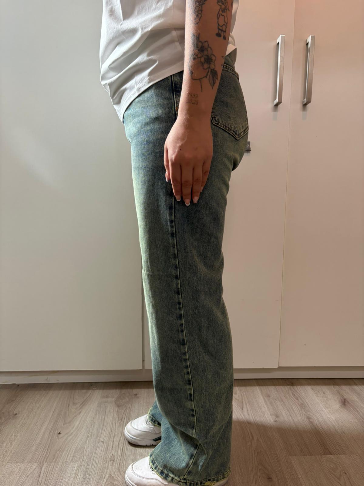 Jeans blair wash groen