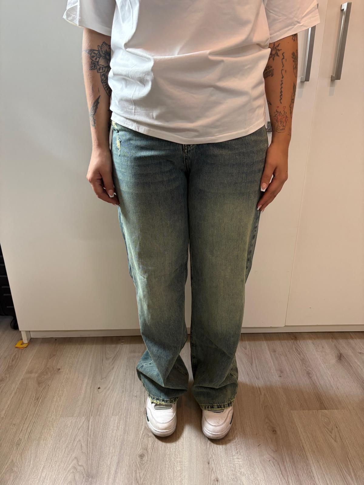 Jeans blair wash groen