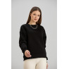 Basic sweater zwart