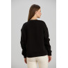 Basic sweater zwart