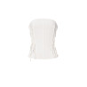 Witte corset top
