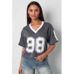 Cropped football T-Shirt