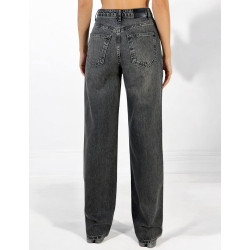 Oversized jeans zwart