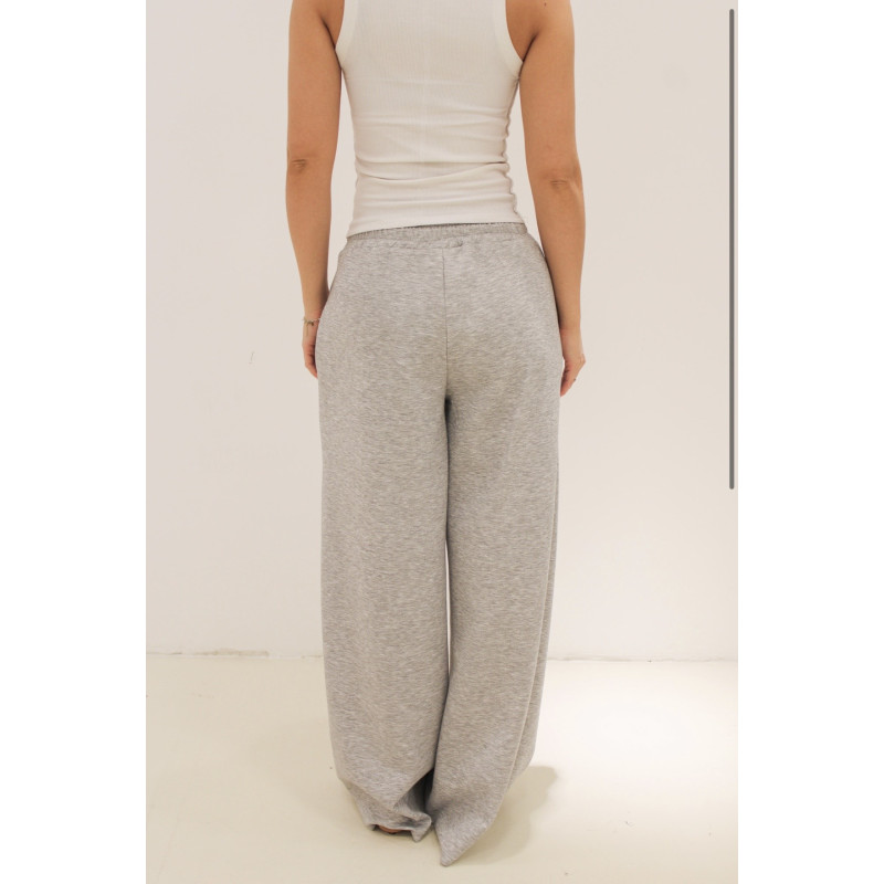 Grijze joggingbroek oversized