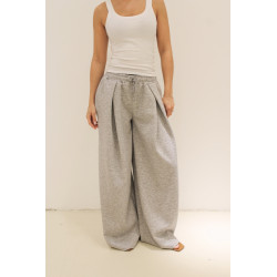 Grijze joggingbroek oversized