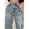 Jeans denim snow wash
