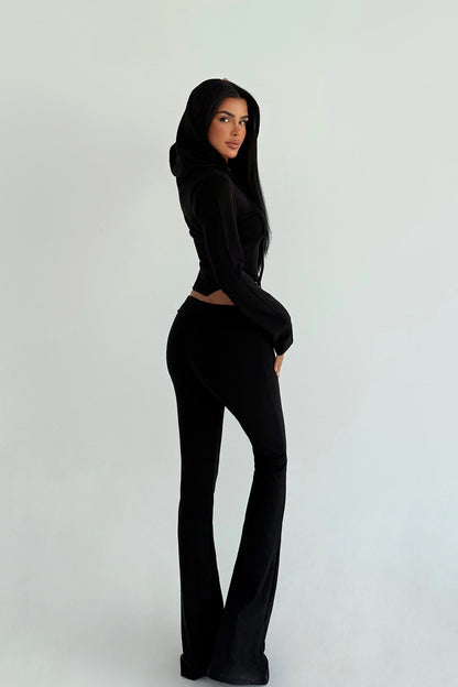 Black two piece set flair