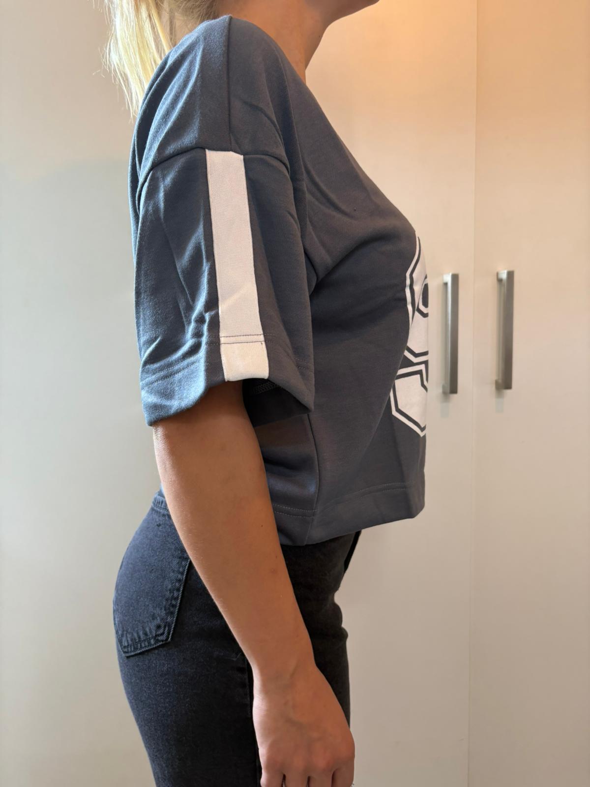 Cropped football T-Shirt
