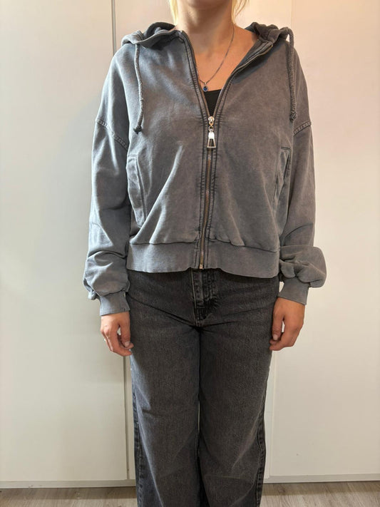 Oversized vest grijs