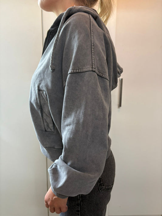 Oversized vest grijs