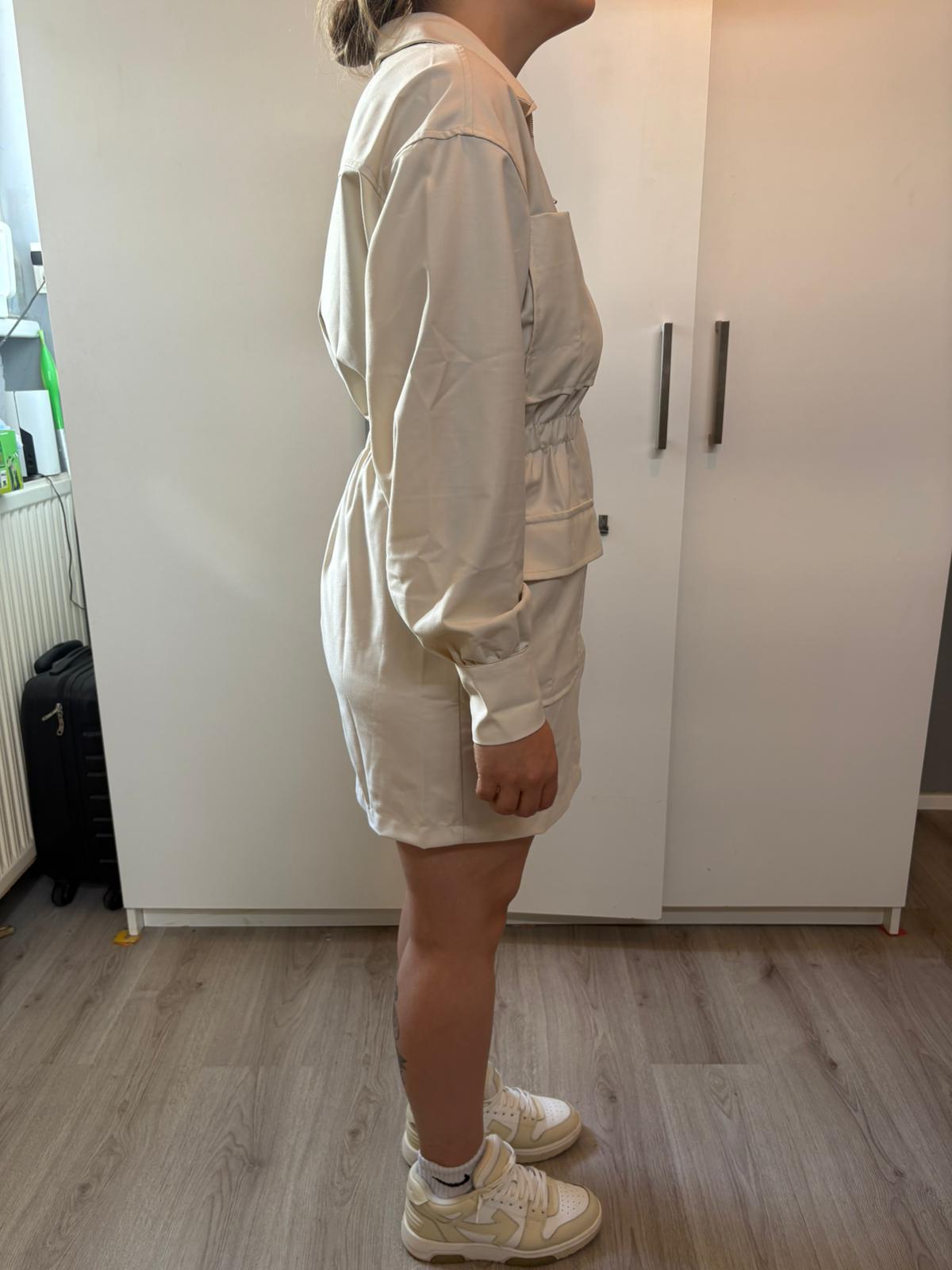 Long sleeve playsuit