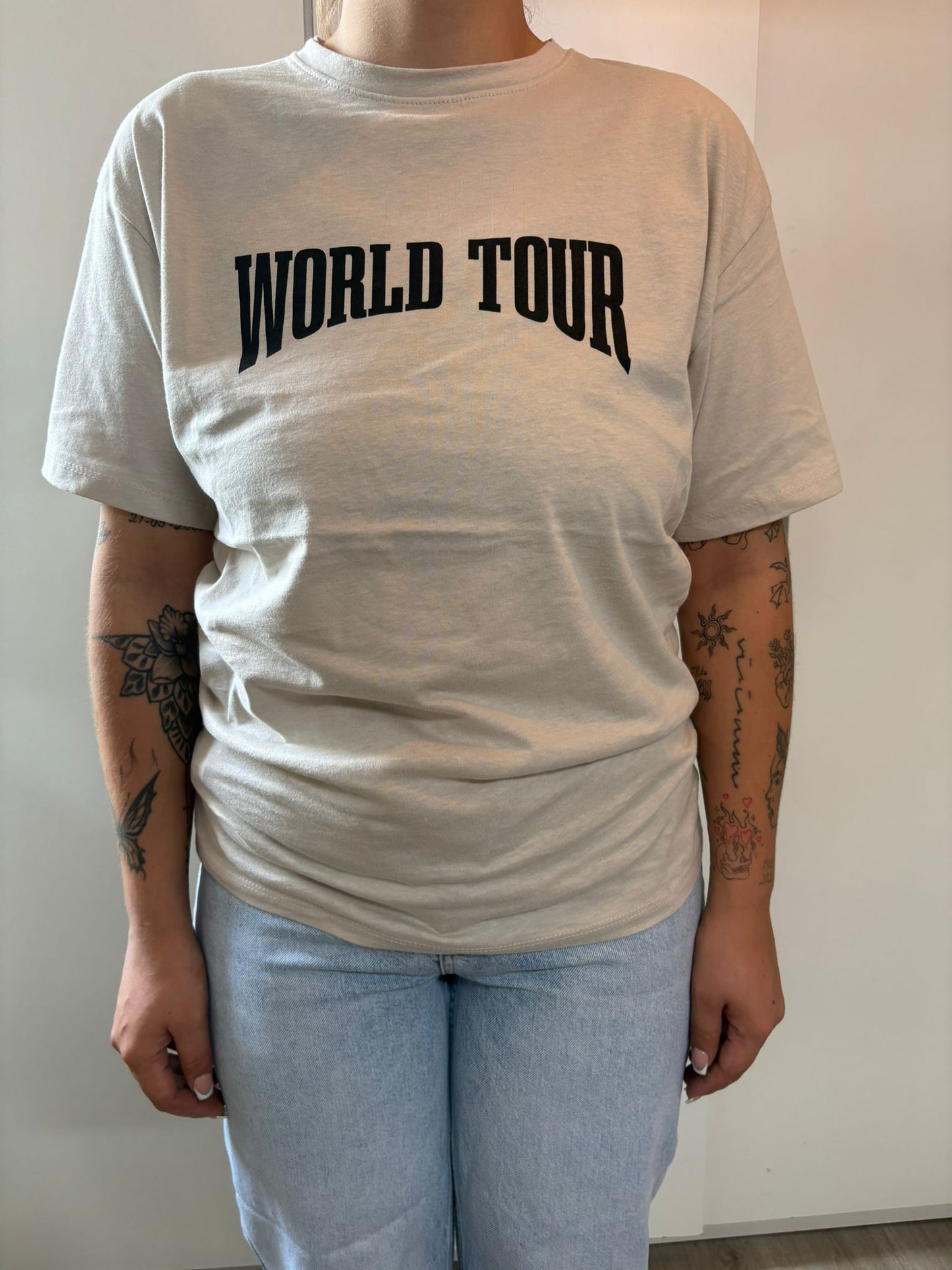 T-shirt word tour