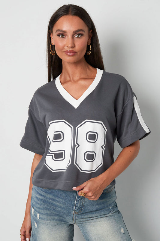 Cropped football T-Shirt